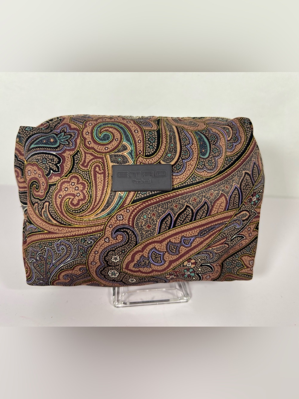 7511: Etro Paisley Profumi Cosmetic Pouch Makeup Bag Travel Case